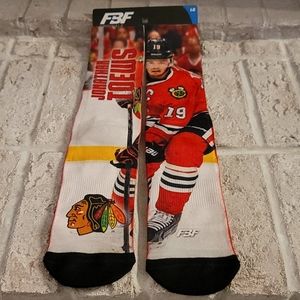 Men's Chicago Blackhawks Jonathan Toews Socks